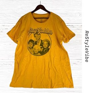 THE GOLDEN GIRLS Men’s Size 2XL Shirt Tee T-Shirt Graphic Top Stay Golden